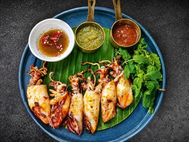 Grilled Squid